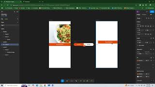 Figma Tutorial  Prototype and interaction [upl. by Kralc845]