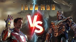 IRONMAN Vs THANOS  avengersinfinitywar avengersendgame ironman marvel viralvideo [upl. by Esylle]