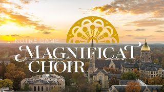 Notre Dame Magnificat Choir quotGod Be In My Headquot by Daniel Schwandt [upl. by Occor129]