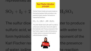 what is the principle of Karl Fischer titration [upl. by Adnilasor]