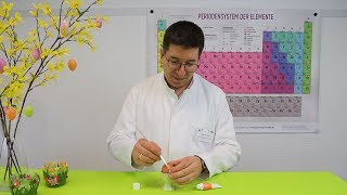 MiniLab – Experimente für Kinder Ei mit ZahnpastaSchutzschild I Zähneputzen I Ostern [upl. by Earahs568]