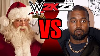 Santa Claus vs Kanye West [upl. by Verile]