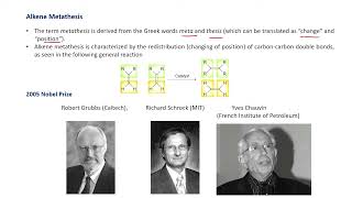 Organometallic Chemistry Part 4 Sonogashira reaction Buchwald Reaction Grubbs metathesis organic [upl. by Bascio]