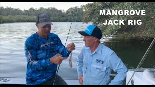 MANGROVE JACK RIG  ESCAPE FISHING WITH ET [upl. by Ellertal567]