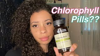 Trying Chlorophyll in Pill Form  10 Day Review [upl. by Drapehs674]