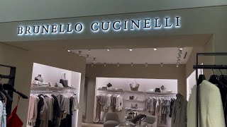 BRUNELLO CUCINELLI Collection 2024 at Nordstrom in Chicago [upl. by Ardnuat10]