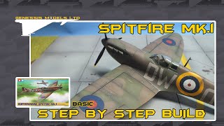 Tamiya  Supermarine Spitfire MkI  148 Scale Model  Basic Step By Step Video Build  Episode1 [upl. by Enelloc]