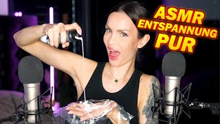 ASMR THIS will make you so SLEEPY 😴😴 pure foam brush trigger sounds zum EINSCHLAFEN amp ENTSPANNEN [upl. by Mackey]