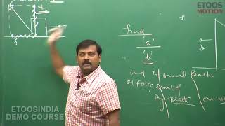 Friction video lecture for JEE by Amit Verma Sir ETOOSINDIACOM [upl. by Anala]