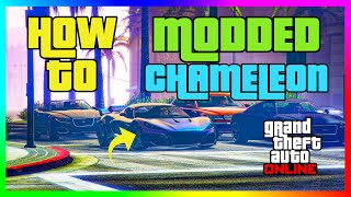 💡 How To MODDED CHAMELEON Color Paint Job  GTA Online [upl. by Airol450]