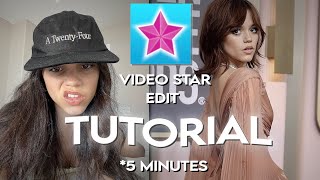 how to make a VideoStar edit in 5 minutes beginners tutorial transitions importing etc [upl. by Lasala]