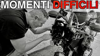 INIZIAMO i LAVORI di SISTEMAZIONE della MOTO dopo la BRUTTA CADUTA  S2EP2 [upl. by Nalani651]