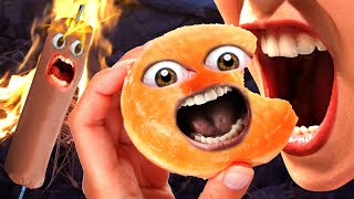 Annoying Orange  Food Horror Supercut [upl. by Spense]