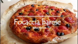 Focaccia barese con e senza lievito madre [upl. by Jobey]