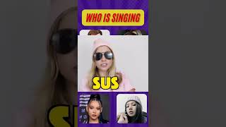 who is singing 🎵Rebecca Zamolo MrBeast IShowSpeed Bella Poarch Lisa Ariana Grande quizziz ￼ [upl. by Neelia]