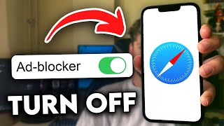 How to Turn Off Ad Blocker Safari iPhone 2024 [upl. by Columbyne864]