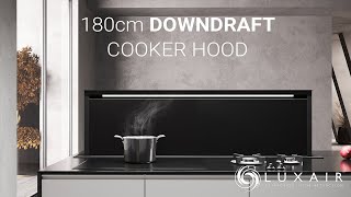 180cm Hidden Downdraft Extractor with Twin Brushless Motors [upl. by Khalsa627]