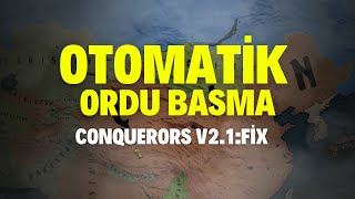 CONQUERORS V21  UWUTENGINE MODU İNCELEME    AGE OF HİSTORY 2 [upl. by Siouxie]