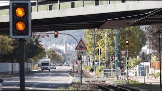 Bahnübergang Bad Dürkheim quotKanalstraßequot [upl. by Rehpotsrhc]