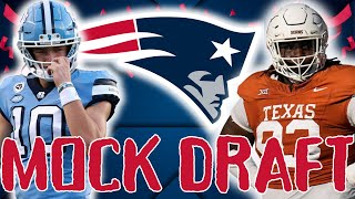 New England Patriots NFL Mock Draft 2024  Post Free Agency Edition [upl. by Noonberg]