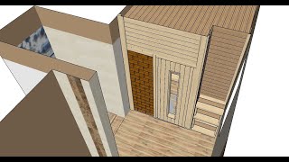 Individuelle Sauna selber bauen  Meine kleine Sauna  Bautagebuch mit Anleitung [upl. by Tegan]