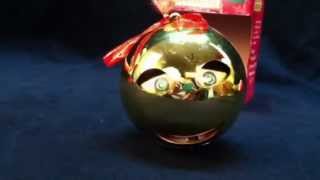 Musical Animated Rockin Around the Christmas Tree Ornament [upl. by Earehs]