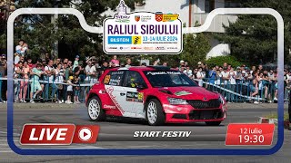 CNRB  Etapa 5  Raliul Sibiului  Start Festiv [upl. by Willett]