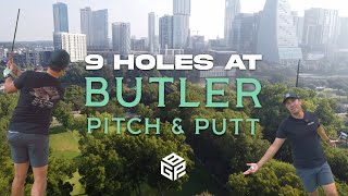 Playing Butler Pitch amp Putt Home of the Titos Shorties Classic in Downtown Austin TX [upl. by Ruffina]