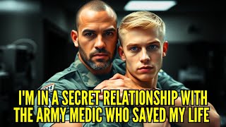 Im in a Secret Relationship with the Army Medic Who Saved My Life  Gay Love [upl. by Ettevahs168]