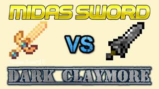 Midas Sword Vs Dark Claymore for LCM CLAYMORE IS DEAD Hypixel Skyblock [upl. by Idissak681]