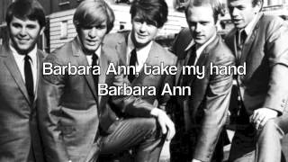 Barbara Ann  The Beach Boys Piano Instrumental Karaoke with lyrics [upl. by Oira858]