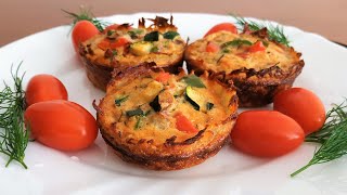 Potato Muffin Frittata Potato Cup Frittata [upl. by Eentroc577]