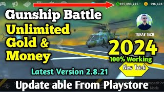 Gunship Battle 2821 Unlimited Gold  dollars  Latest Updatable From Playstore  2024 No Root [upl. by Valdis]