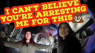 20 YO Entitled DUI Driver Cant Believe Shes Being Arrested Near Triple BAC Police Body Cam Arrest [upl. by Sherurd]