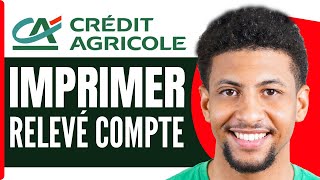 Comment Imprimer Un Relevé De Compte Credit Agricole  En 2024 [upl. by Ahsinav]