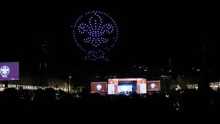 World Scout Jamboree 2019 synchronized drones [upl. by Ailuig413]