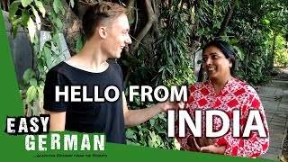 Manuel says Hello from India  Easy German 220 [upl. by Zulema]