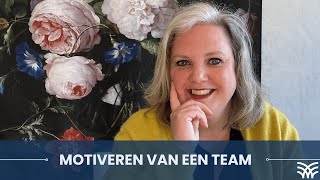 Motiveren van een team [upl. by Wendie]