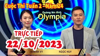 🔴Trực Tiếp Đường Lên Đỉnh Olympia  Tuần 2  Năm 24 [upl. by Anyr467]