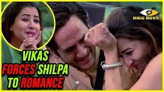 Vikas Gupta Forces Shilpa Shinde To ROMANCE With Him  Bigg Boss 11 [upl. by Willem252]