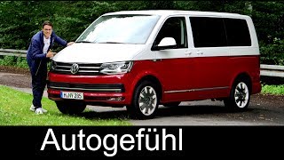 VW Multivan T6 Generation Six FULL REVIEW Volkswagen Bulli  Autogefühl [upl. by Wood]