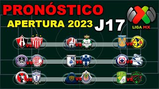 ⚽ El mejor PRONÓSTICO para la JORNADA 17 de la LIGA MX APERTURA 2023  Análisis  Predicción [upl. by Brownson195]