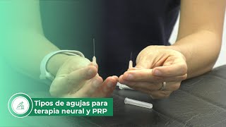 Tipos de aguja terapia neural y PRP [upl. by Akoek765]