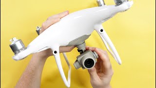 Dji Phantom P4P V2  Plakette anbringen Tutorial  Wo bringe ich das DrohnenKennzeichen an [upl. by Reisinger14]