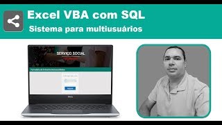 Excel VBA com SQL  1Âª parte [upl. by Laehcim]