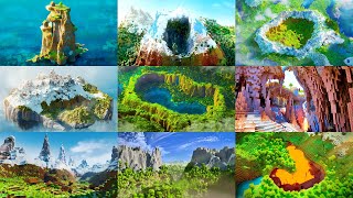 Insanely Beautiful Minecraft Seeds [upl. by Ruvolo828]