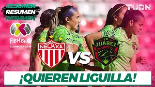 Resumen  Necaxa vs FC Juárez  CL2023 Femenil  J16  TUDN [upl. by Ainala911]