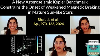 AAS Journal Author Series Vanshree Bhalotia on 2024ApJ970166B [upl. by Eusadnilem]