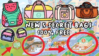 Toca Life World  NEW SECRET GIFT 5 BAGS 100 FREE OUT NOW  TOCA BOCA UPDATE [upl. by Oivlis739]