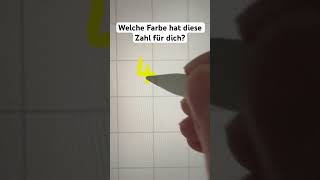 Welche Farbe hat diese Zahl für dich [upl. by Cello813]